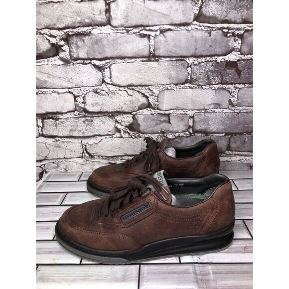 Mephisto Runoff Air-Jet System Brown Leather Sneaker Shoes Women’s Sz 8M US/39EU - Picture 14 of 16